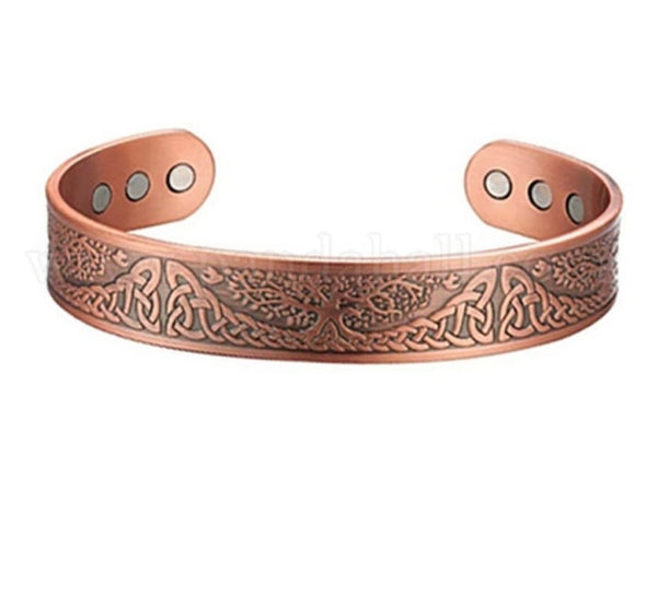 Celtic Tree of Life Copper Bracelet Magnetic