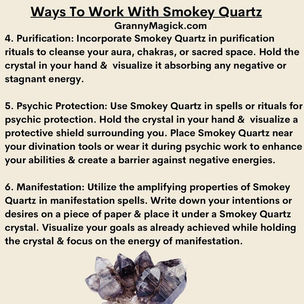 Smokey Quartz Small Points