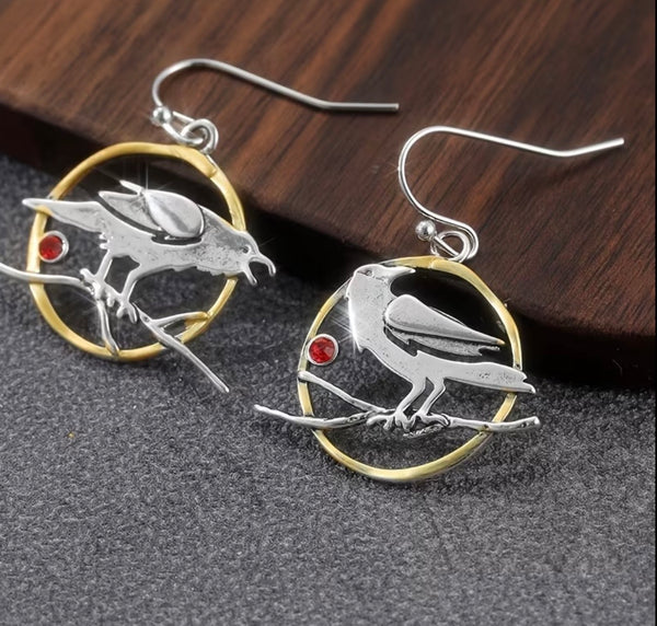 Raven Earrings