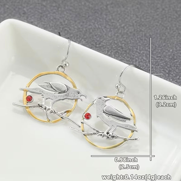 Raven Earrings