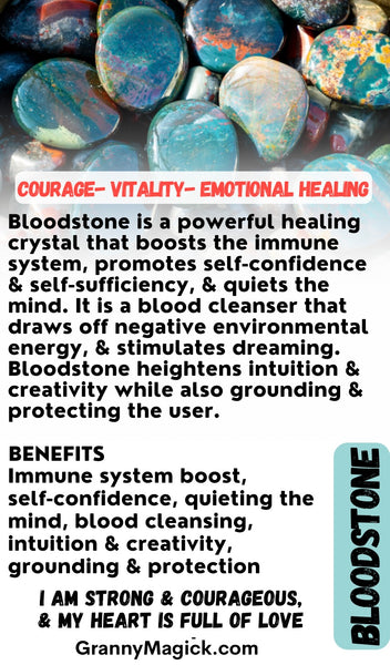 Bloodstone polished