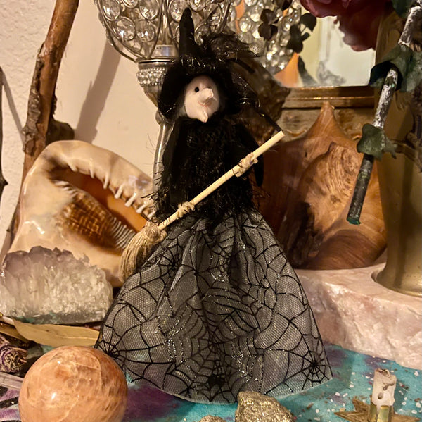 Magick Web Witch Doll