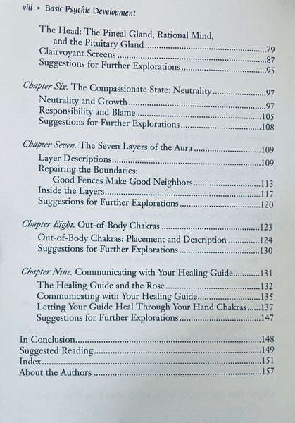 Basic Psychic Development: A User's Guide to Auras, Chakras & Clairvoyance by John Friedlander & Gloria Hemsher