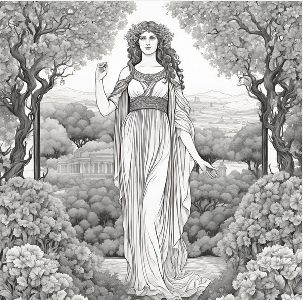 Free Persephone Coloring Sheets