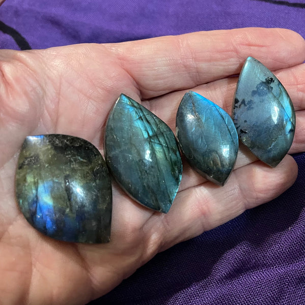 Labradorite Flash Stones set of 3
