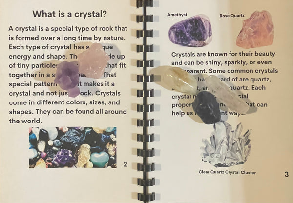 Crystal Book Set for Children with Crystals