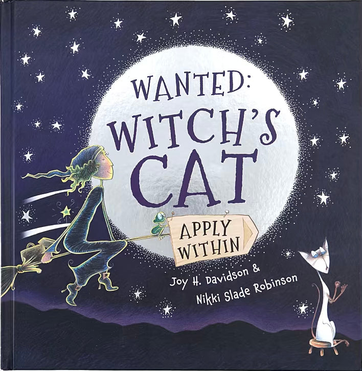 Wanted Witch’s Cat by Joy Davidson & Nikki Slade Robinson