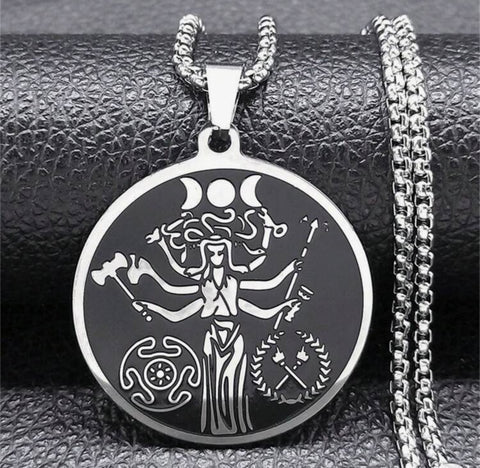 Hekate/Hecate Disk Necklaces