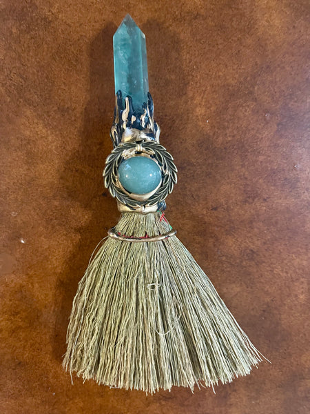 Crystal Broom Besom 7-8”