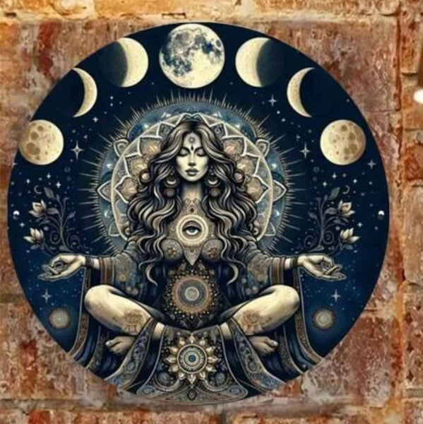 Mystic Moon Lover Plaque Available