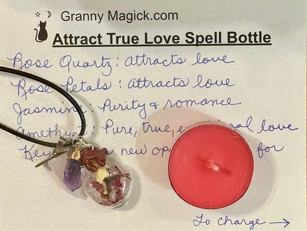 Love Spell Bottle Pendant