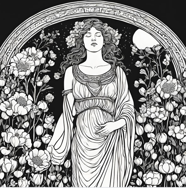 Free Persephone Coloring Sheets