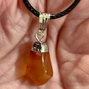 Carnelian Drop Pendant