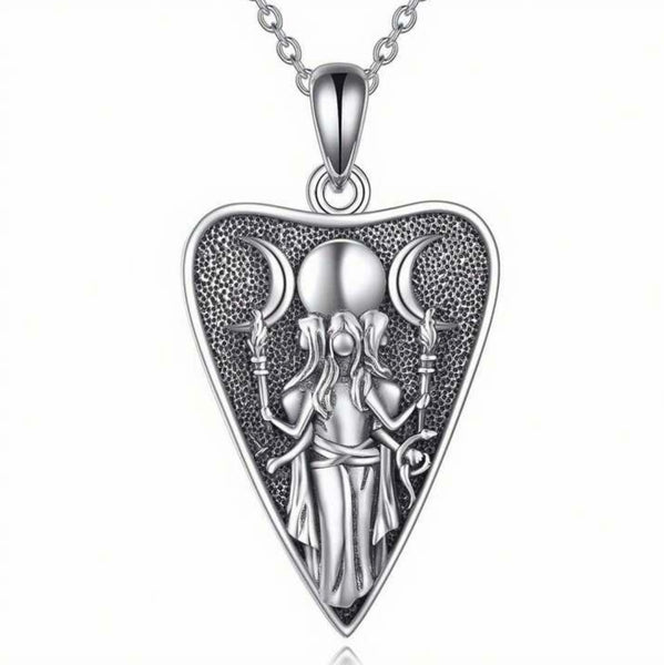 Hecate/Hekate Planchette Shaped Pendant