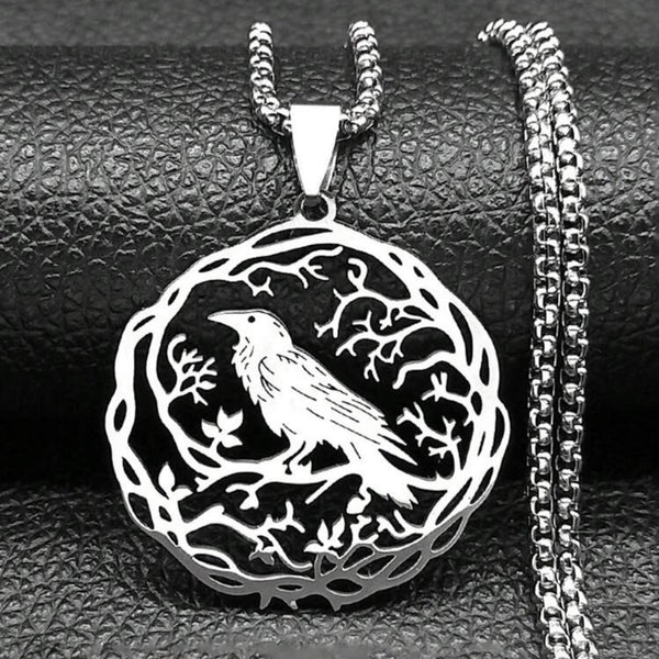 Raven & Branches Pendant