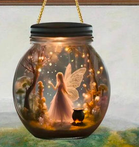 Fairy Jar Suncatcher