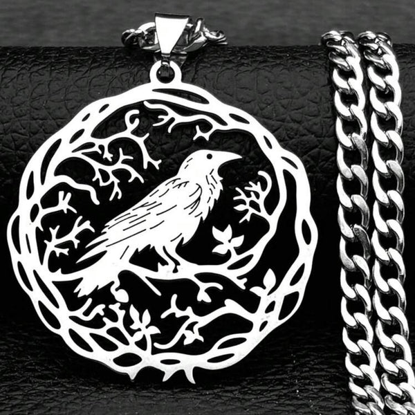 Raven & Branches Pendant