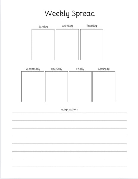 Ebook Simple Tarot Journal