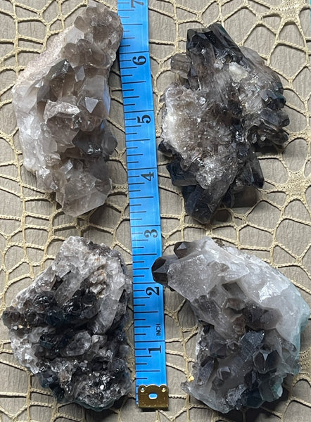 Smokey Quartz Clusters