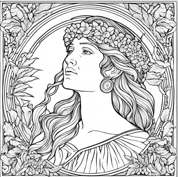 Free Demeter Coloring Sheets