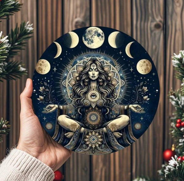 Mystic Moon Lover Plaque Available