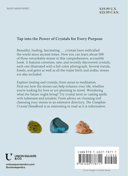 The Complete Crystal Handbook by Cassandra Eason