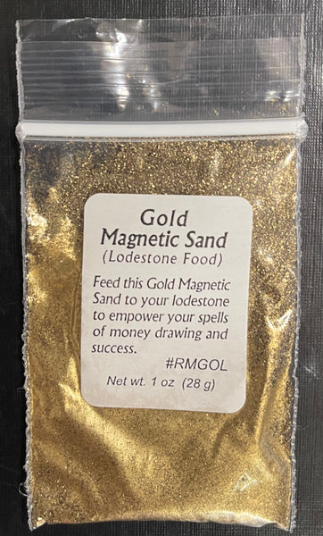 Lodestone Food: Gold Magnetic Sand
