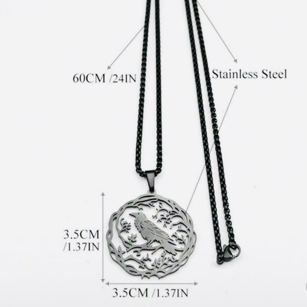 Raven & Branches Pendant