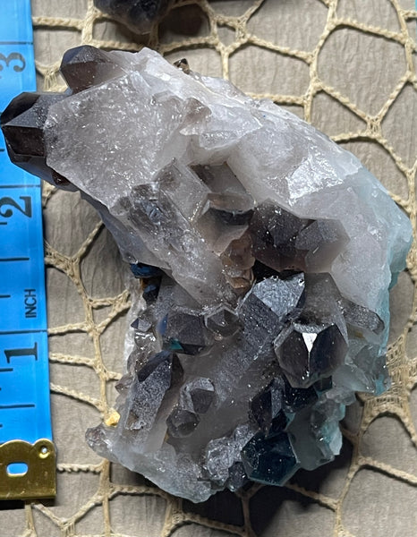 Smokey Smoky Quartz Clusters