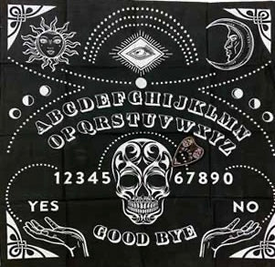 Ouija Spirit Board Cloth