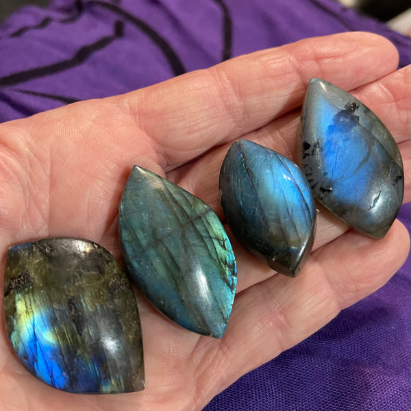 Labradorite Flash Stones set of 3