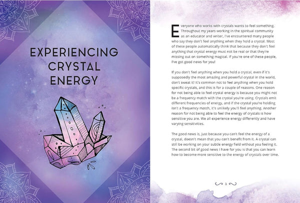 The Zenned Out Guide to Understanding Crystals: Your Handbook to Using and Connecting to Crystal Energy by Cassie Uhl