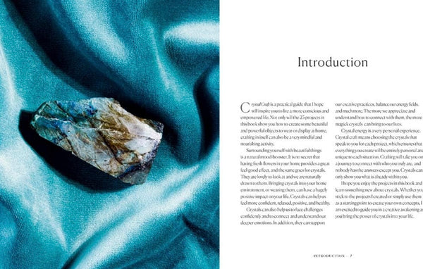 Crystal Craft: How to choose, use, and activate your crystals, with 25 creative projects to display and wear by Nicole Spink