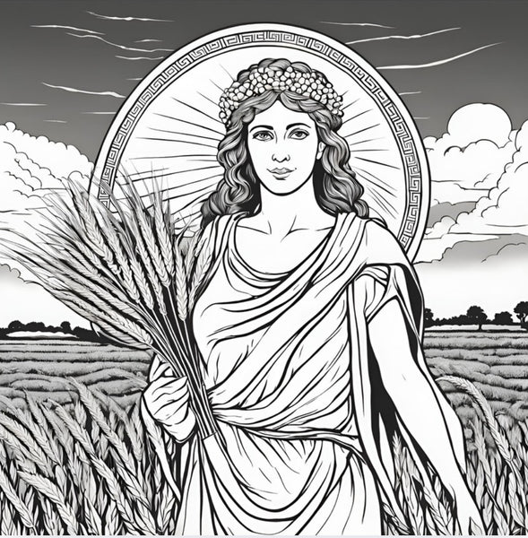 Free Demeter Coloring Sheets