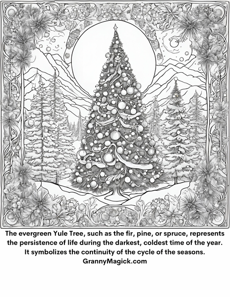 Free Yule Coloring Sheets