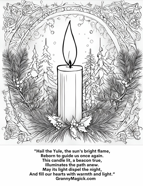 Free Yule Coloring Sheets