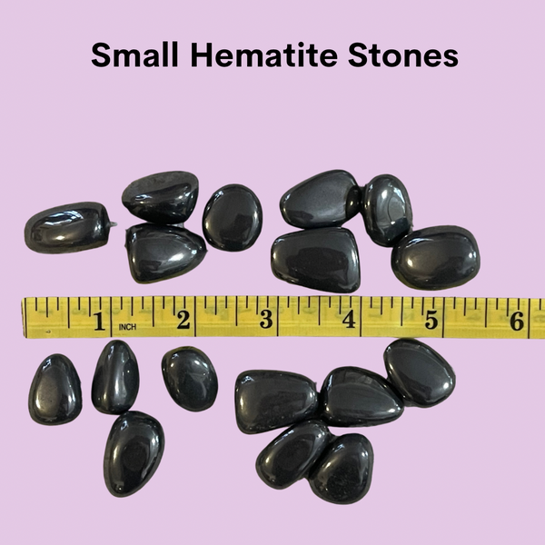 Hematite Stones 2 Sizes