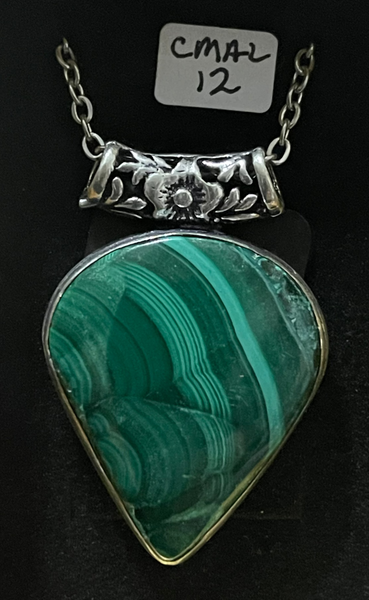 Chrysocolla Malachite Asst Pendants