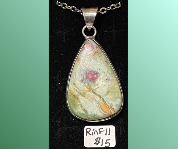 Ruby in Fuschite Pendant RinF 10 & 11