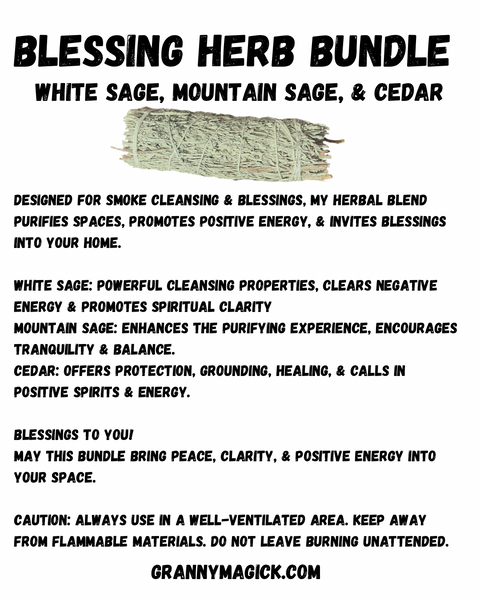 Blessing Herb Bundle