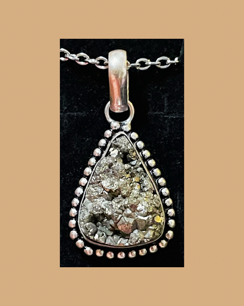 Pyrite Pendant PYR10