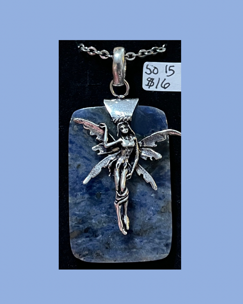 Sodalite Fairy Pendant SO15, SO16