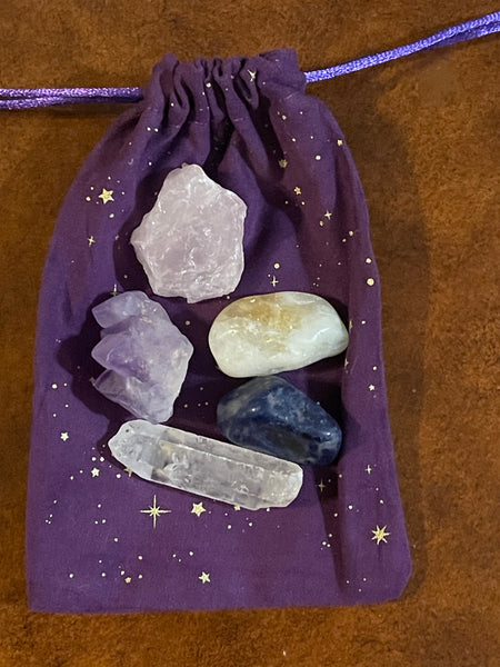 Crystal Book Set for Children with Crystals