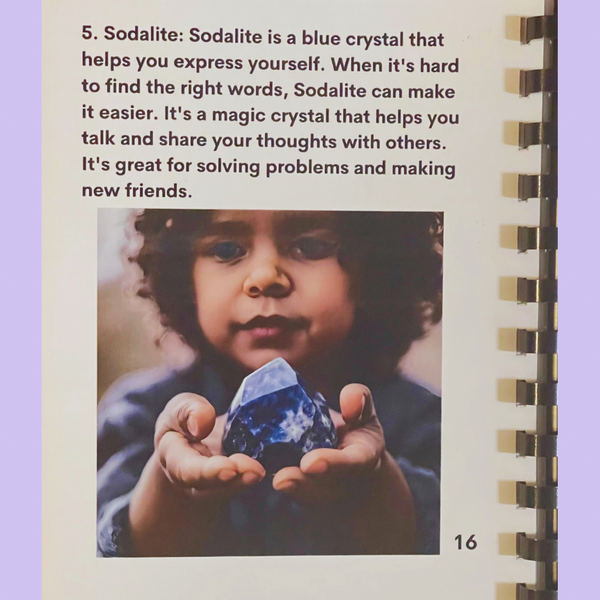 Crystal Book Set for Children with Crystals