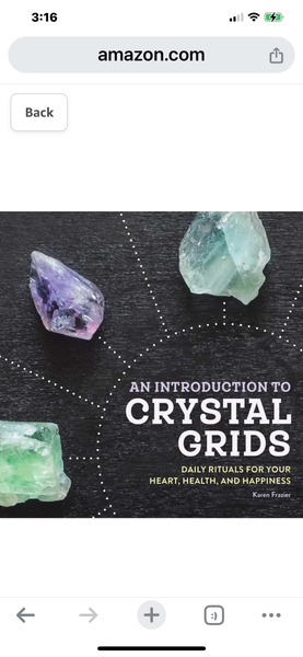 An Introduction to Crystal Grids: Daily Rituals for Your Heart, Health, and Happiness by Karen Frazier