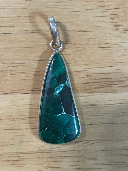 Natural Malachite Pendants #601