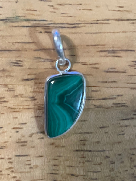 Natural Malachite Pendants #601