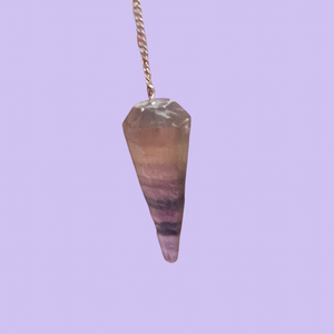 Pendulum Purple Fluorite