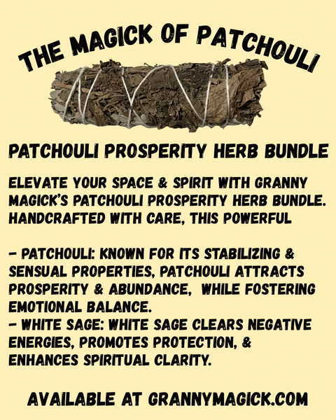 Patchouli Prosperity Herb Bundle