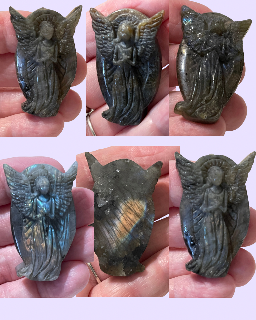 Labradorite Angel
